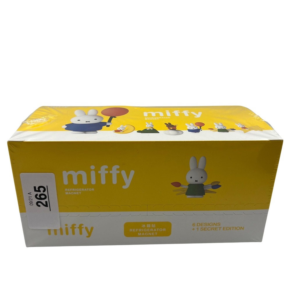 Miffy Refrigerator Magnet Blind Box Case Sealed Set of 6 Official Dick Bruna